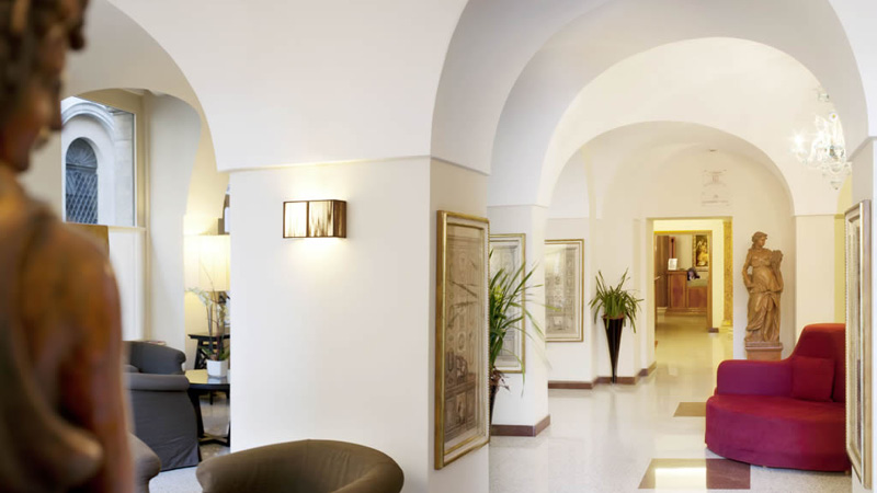 p hotel santa chiara rom